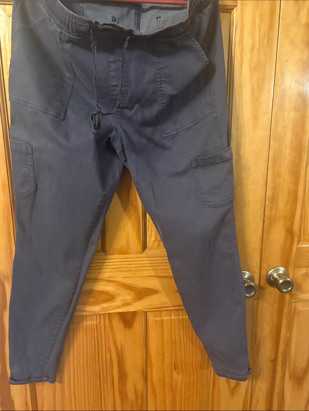 Maurices Men's Cargo Jogger Pants - Navy Blue